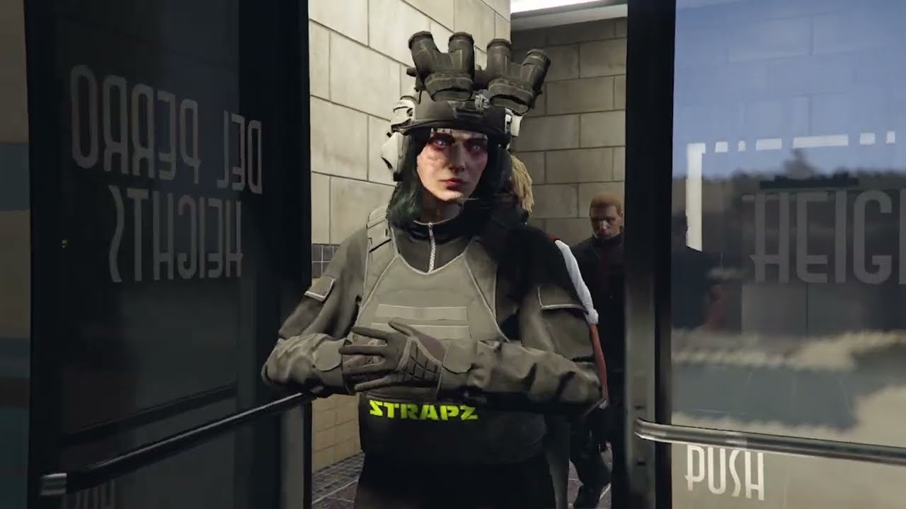 The Prison Break Heist But The Bus Takes A Nap  [GTA Online Funny Moments]