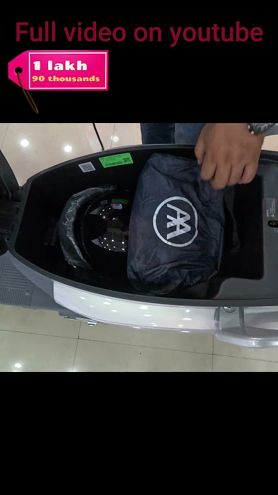 Aima a715 boot space #electricscooter #electricscooterinnepal #automobile #electric