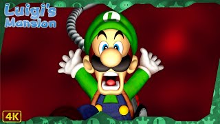 Luigi's Mansion PAL ⁴ᴷ Full Playthrough 100% (All Boos, Gold Portraits)