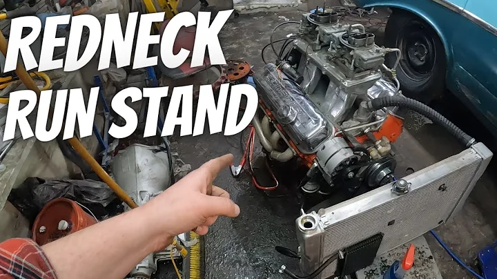 Redneck Run Stand - Finding A Stubborn Leak On My Big Block Chevy