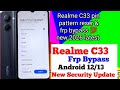 Realme C33 frp bypass 2026