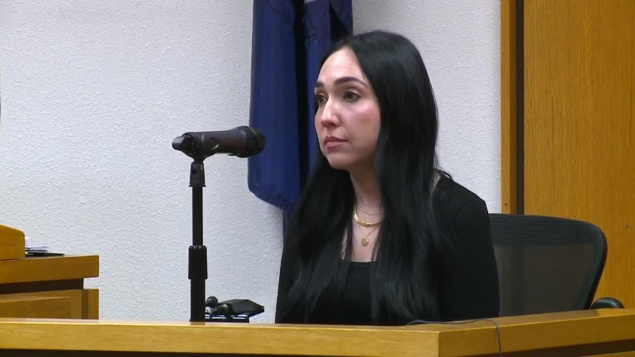 Kelli Stace, Dee Warner's esthetician, testifies at Dale Warner's trial