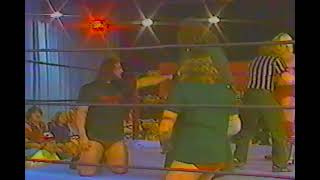 Devil's Duo (Doug Vines & Jeff Sword) vs Ric McCord & Buddy Landel - ICW TV Nashville, TN 1980