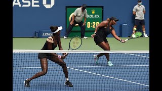 Muhammad/Townsend vs Melichar/Xu | US Open 2020 Doubles Semifinal