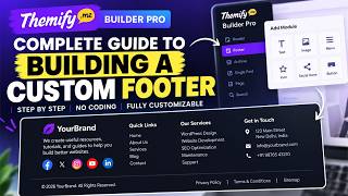 🚀  Complete Guide to Building a Custom Footer with Themify Builder Pro