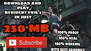 How to download and play resident evil 3 on android in just 250 MB screenshot 1