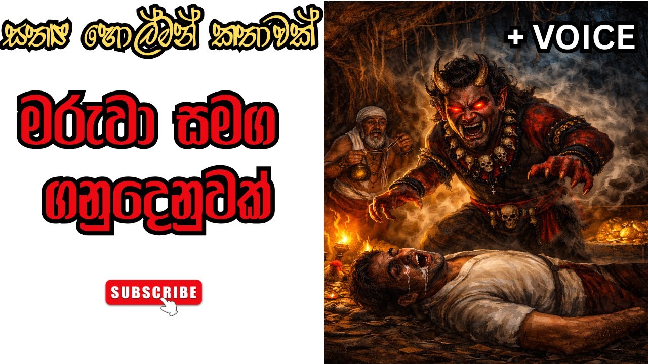මරුවා සමග ගනුදෙනු | #ketikatha #sinhalaholmankatha #holmankatha #newholmankatha #scarystories