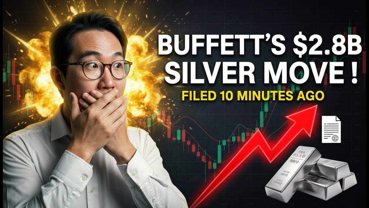 Warren Buffett Just Bought $2.8B in Silver Mining Stocks – Filed 10 Minutes Ago