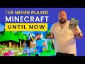 My first time playing Minecraft