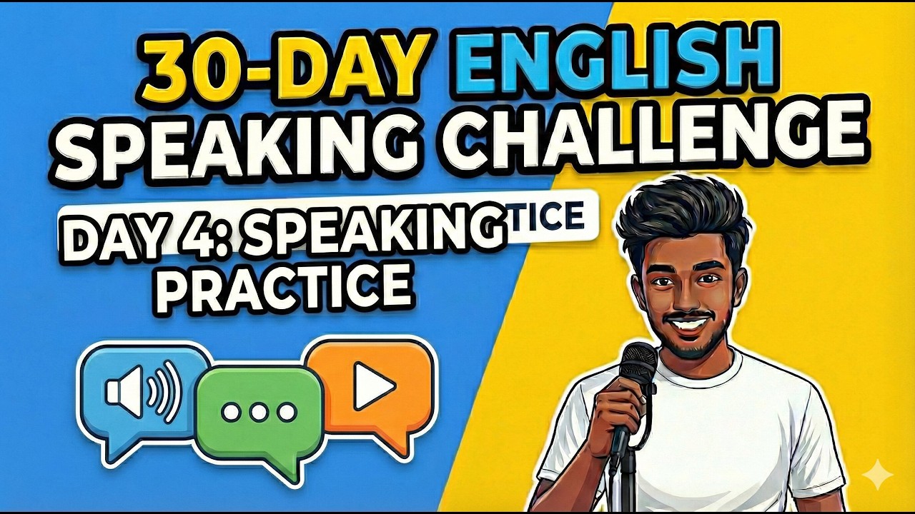 Don't Stop Now! Day 4 English Speaking Drills 💪