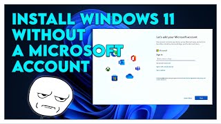 How To Install Windows 11 Without A Microsoft Account
