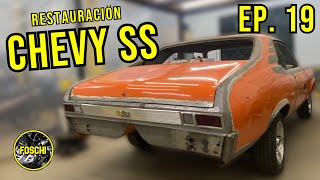 RE DESALINEADO Intenté alinear la Tapa del Baúl / Proyecto: Restauración Chevy SS Coupé  FOSCHI