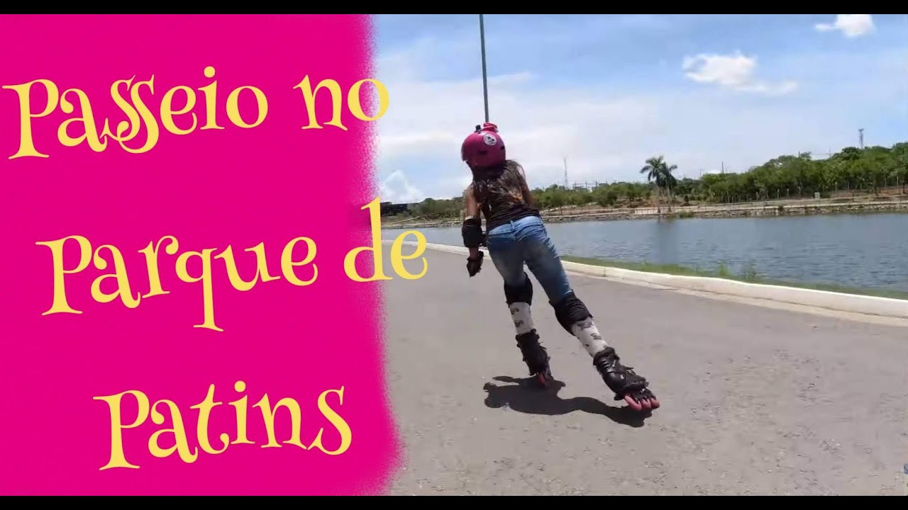 #170 - Passeio DIVERTIDO de patins no parque - YouTube