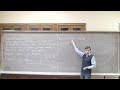Алгебраическая геометрия и теория инвариантов. Лекция 25, 22.04.2022
