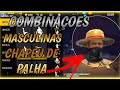 CHAPÉU  DE PALHA (COMBINAÇÕES MASCULINAS)