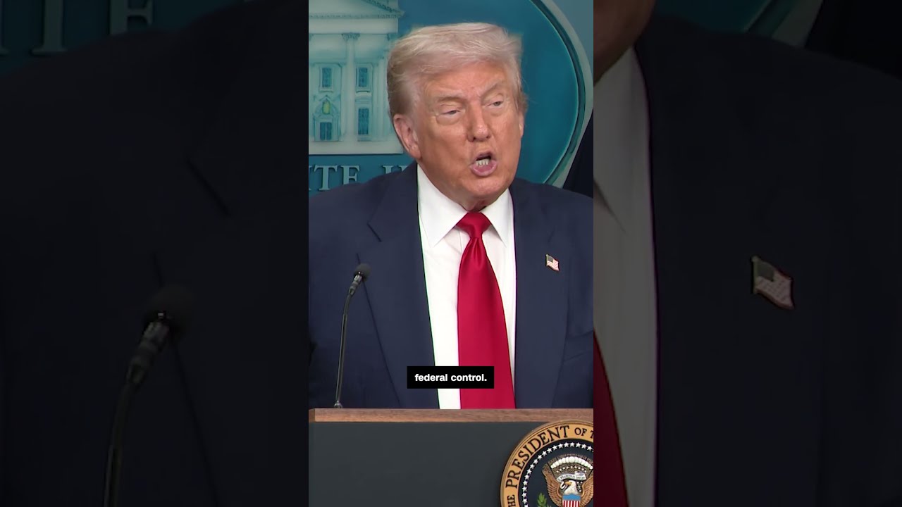 Trump To Deploy National Guard And Place DC Police Under Federal Control
