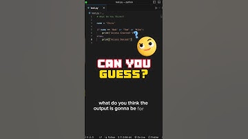 Can You Guess The Output?? | Python Quiz