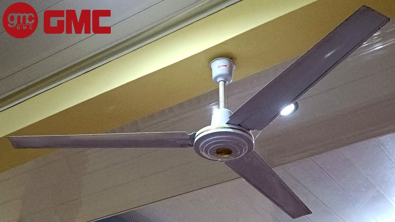 GMC 56" industrial ceiling fan YouTube