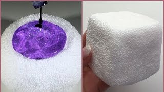 Как сделать кранчи слайм с пенопластовыми шариками?// DIY floam cup