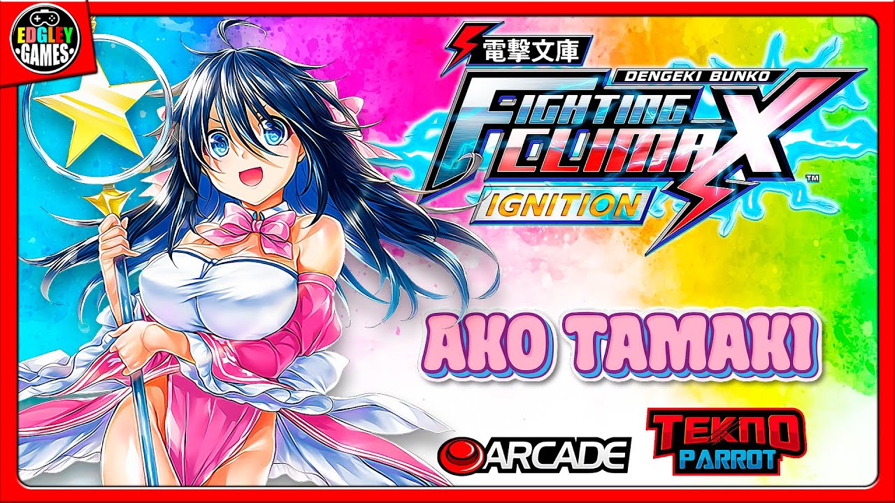 Dengeki Bunko: Fighting Climax Ignition (Arcade) - Gameplay with Ako