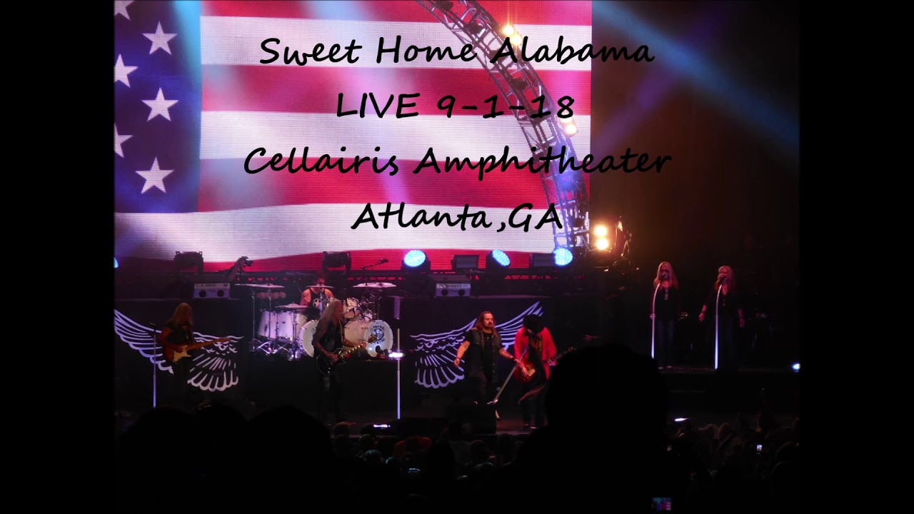 (AUDIO) Lynyrd Skynyrd - LIVE at Cellairis Amphitheater Atlanta,Ga 2018 - Sweet Home Alabama camera iphone 8 plus apk