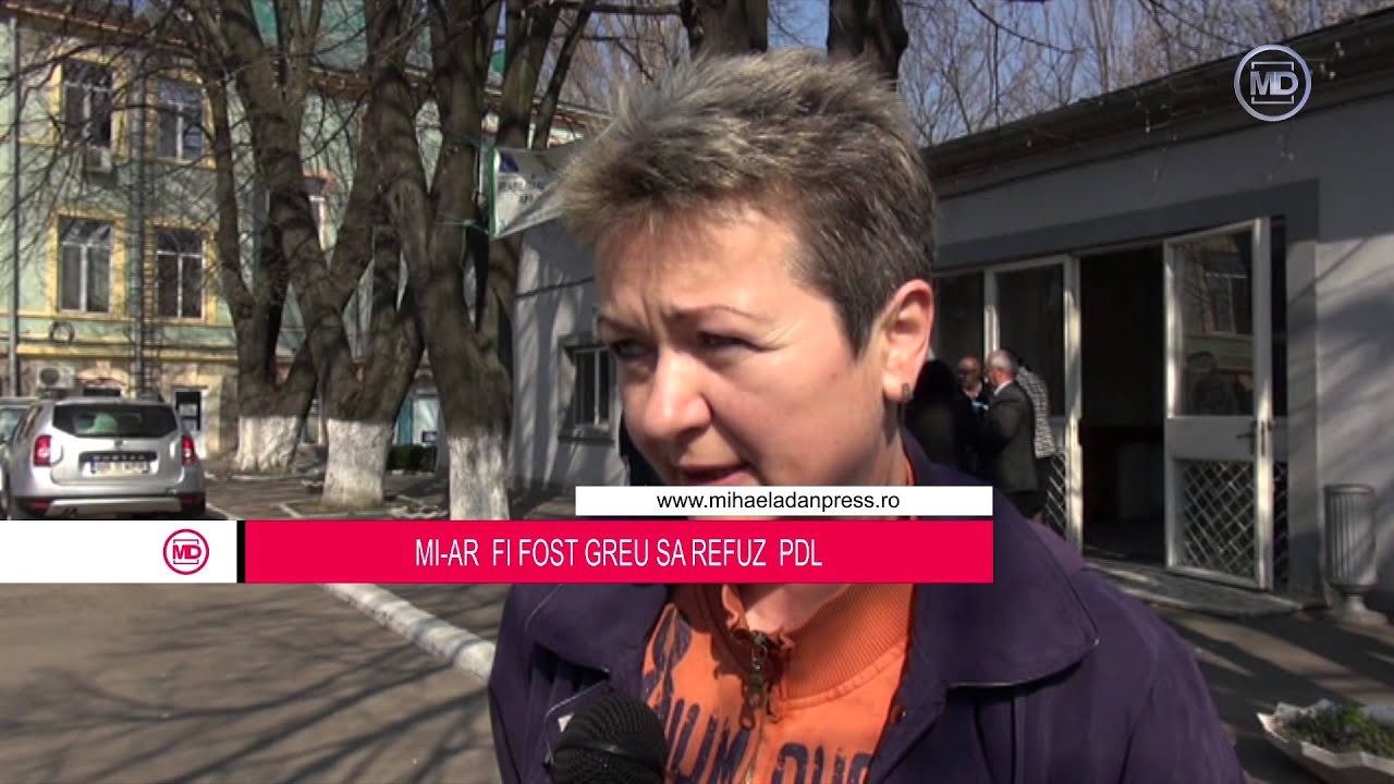 Mi Ar Fi Fost Greu Sa Refuz Pdl Youtube