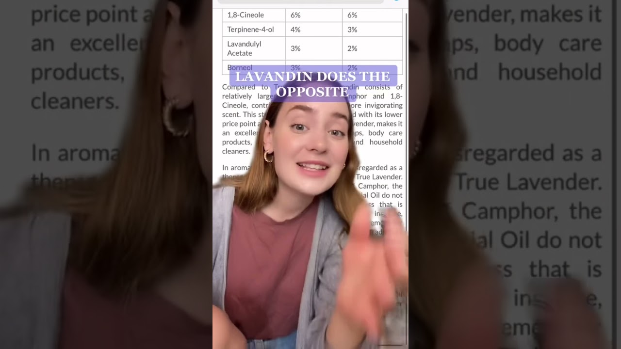 ever wonder why your “calming” lavender oil doesn’t work for you? 🧐