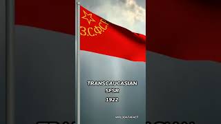 Timeline of Georgia Flags in history 🇬🇪 #shorts