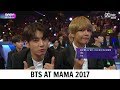 BTS AT MAMA 2017 | All Moments