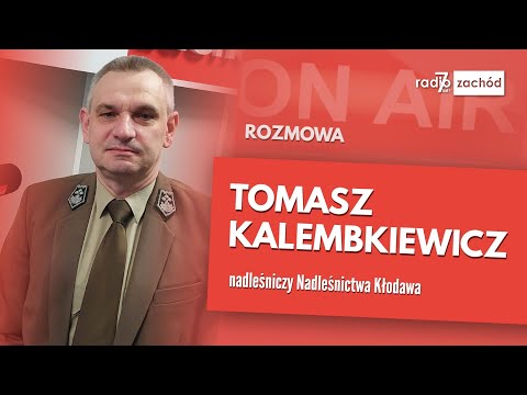 Poranny gość: Tomasz Kalembkiewicz, nadleśniczy Nadleśnictwa Kłodawa