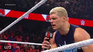 Cody Rhodes Announces Randy Orton's Return – WWE Raw 11/20/23 (Full Segment)