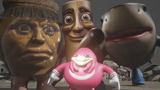 Ugandan Knuckles Vs Brainrot Memes Old Memes Vs New Memes3D Animation