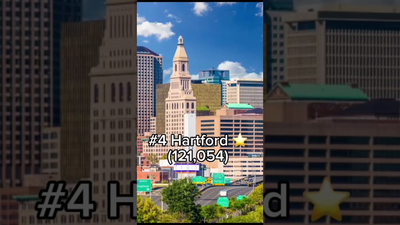 The largest cities in Connecticut! YouTube