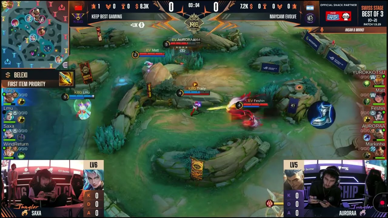 MAYCAM EVOLVE VS KEEP BEST GAMING | BO3 GAME 1 | D3 M6 WCS 