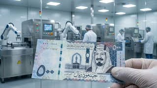 Inside the Saudi Riyal Production Process | Currency Manufacturing