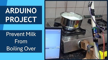 Arduino Project Using LDR Sensor & Servo Motor - Robotic Knob For Preventing Milk From Boiling Over