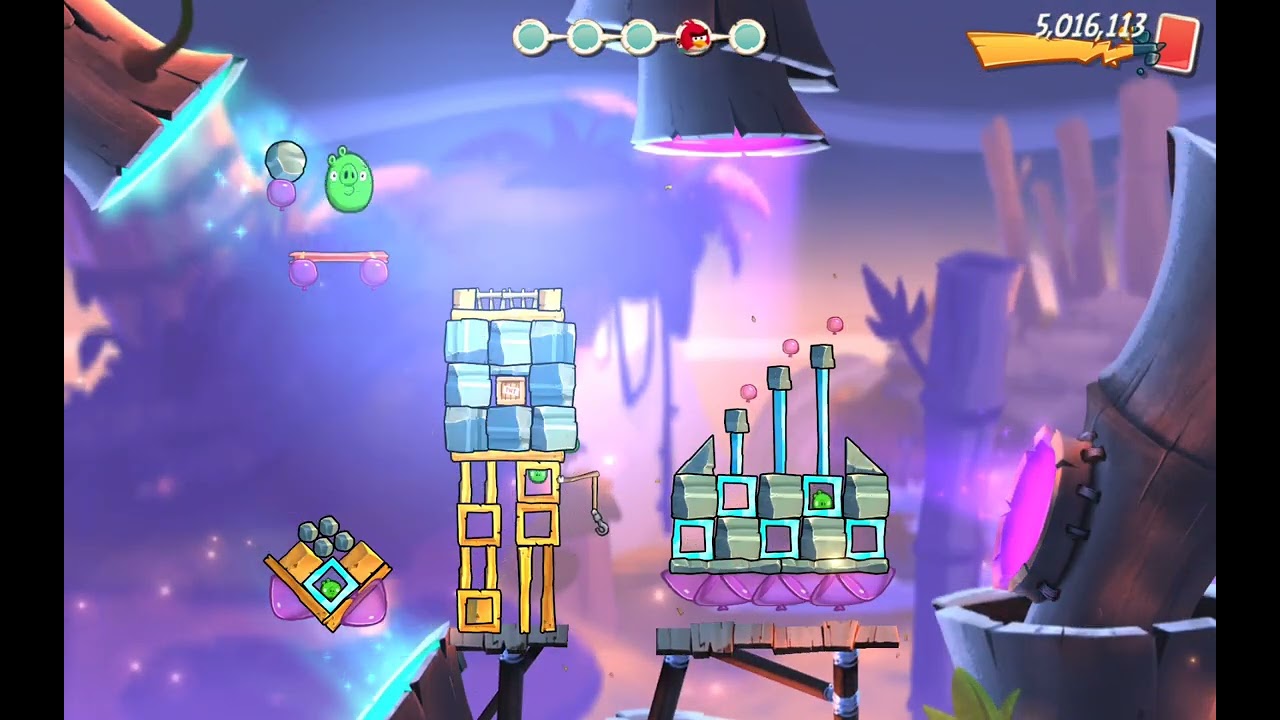 ANGRY BIRDS 2 level 128