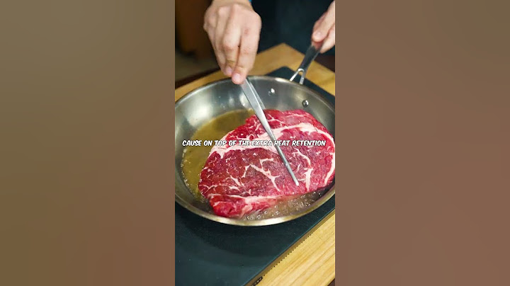 My Steak Crust/Sear Method