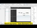 Dynamo Revit Tutorial | Get Element ID | #mep | #revitmep | #revittutorial | #dynamo