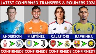 🚨 LATEST CONFIRMED TRANSFER NEWS AND RUMOURS - SUMMER 2026 | RAPHINHA, DIBU, CALAFIORI......... screenshot 3