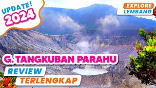 GUNUNG TANGKUBAN PERAHU HARI INI LEMBANG BANDUNG TERKINI | WISATA GUNUNG TANGKUBAN PERAHU TERBARU