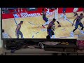 Bronny James jr block the  shot