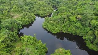 Sobrevuelo Laguna De Las Dantas - Flight over the Tapir Lake