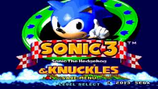 Sonic U0026 Knuckles  Title Screensnes Remix