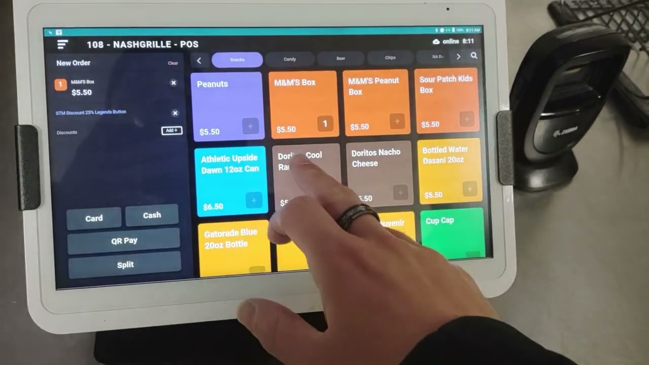 POS Shift 4 - Manual Discount   QR Code Not Working