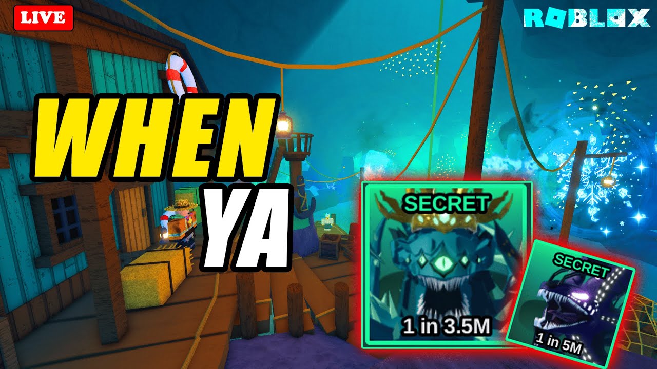 FISH IT🔴WHEN YA CURSED KRAKEN YANG LUCU INI😊!! KOK KALIAN SUDAH ADA