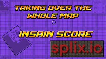 TAKING OVER THE WHOLE MAP!!! - SPLIX.IO Gameplay