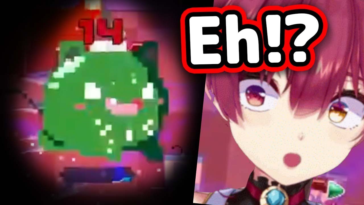 Marine's Reaction to Beeg SSRB is Priceless【Hololive】