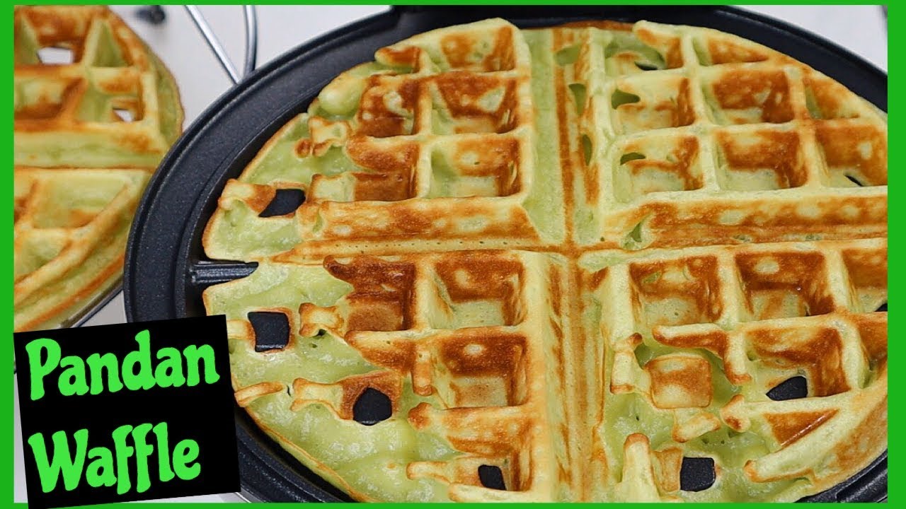 PANDAN WAFFLES- Bánh Kẹp Lá Dứa
