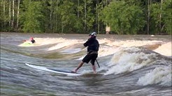 Z Dam Surfing on the James River May 2013